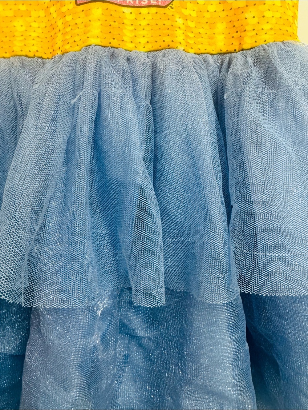 L.O.L. Surprise! Girls Hooded Cosplay Dress Blue Tulle Denim Print Size 6/6X - Picture 10 of 12